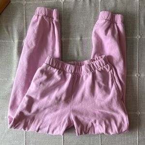 Pink Brandy Melville Rosa Sweatpants